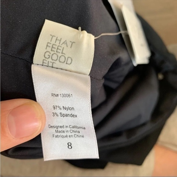 L*SPACE Phoebe Classic One-ShoulderRib Black One-Piece Swimsuit 8 - Picture 8 of 13